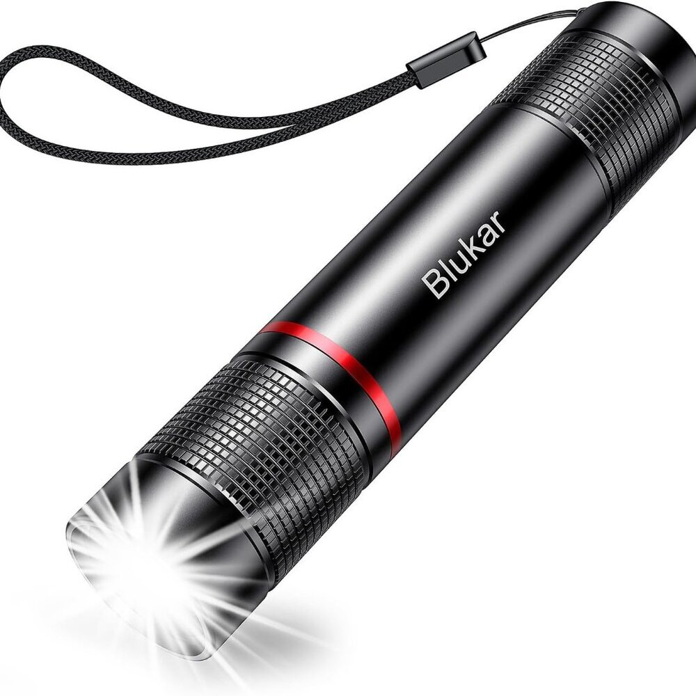 Flashlight Rechargeable, High Lumens Flashlight, Super Bright Small LED Flash Li